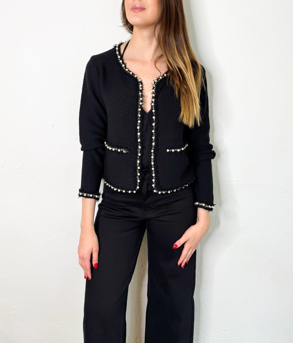 Charlie Cardigan in Black