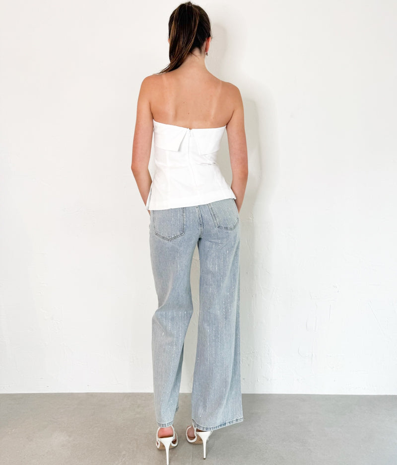 Maura Jeans in Crystal Indigo