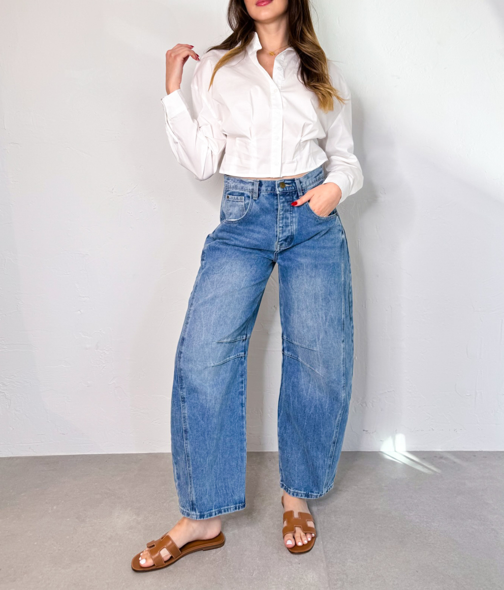 Gigi Bottoms in Denim