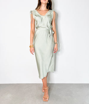 Lety Dress in Sage