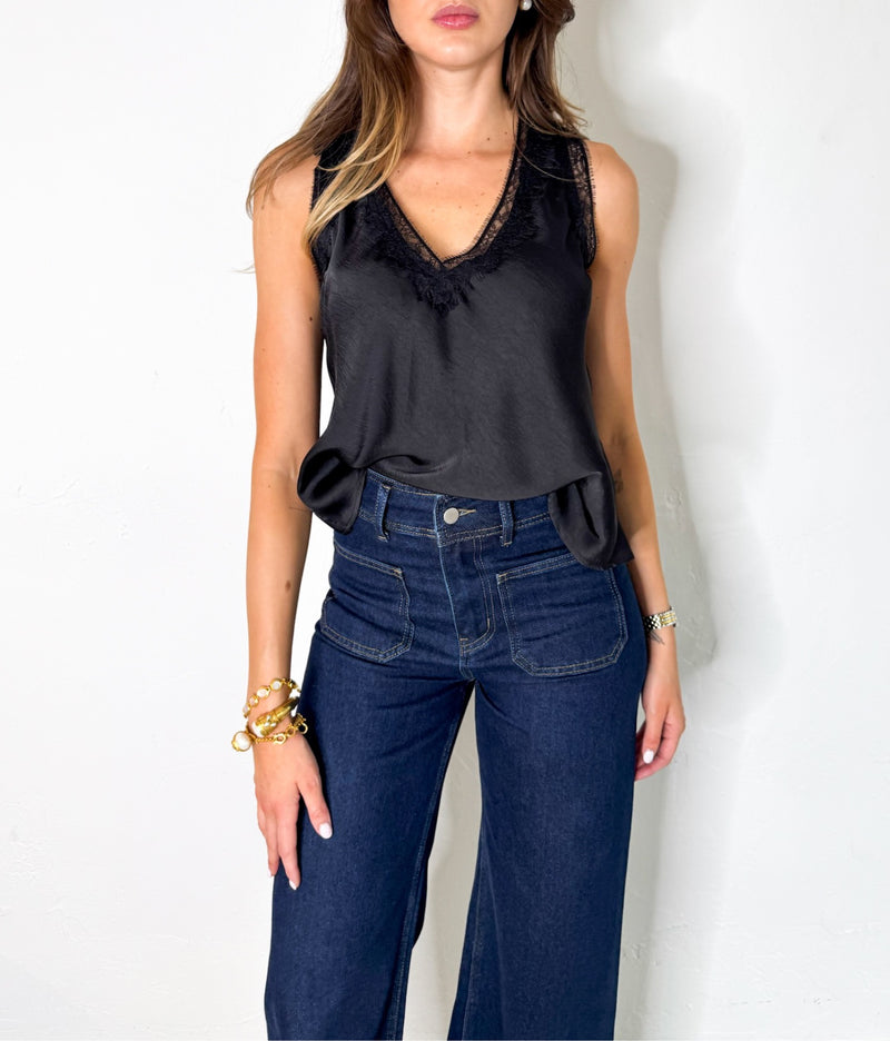 Amelia Top in Black