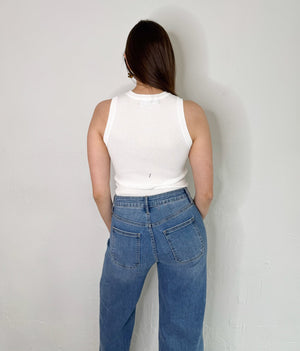 Callie Top in Off White