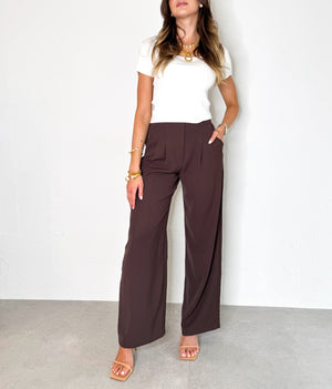 Aideline Pants in Espresso