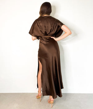 Ellie Dress in Espresso