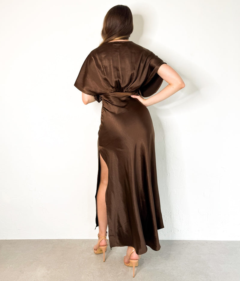 Ellie Dress in Espresso
