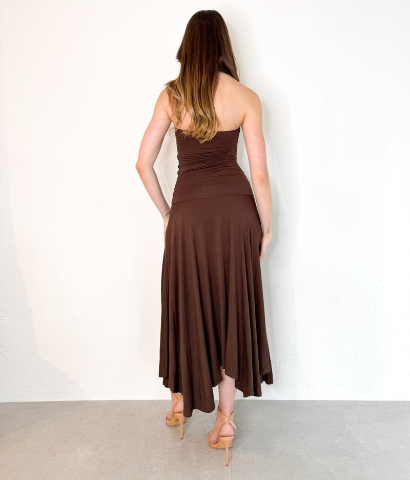 Chiara Dress in Expresso