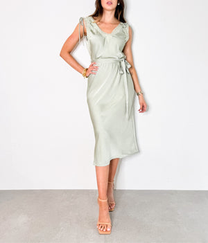 Lety Dress in Sage