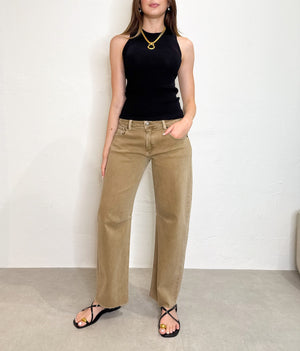 Gianna Jeans in Vintage Khaki
