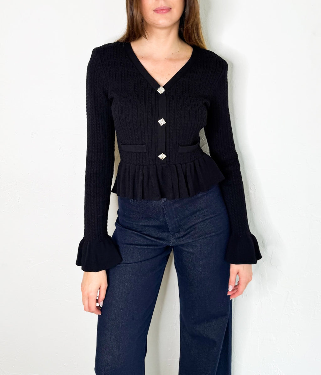 Ciara Jacket in Black