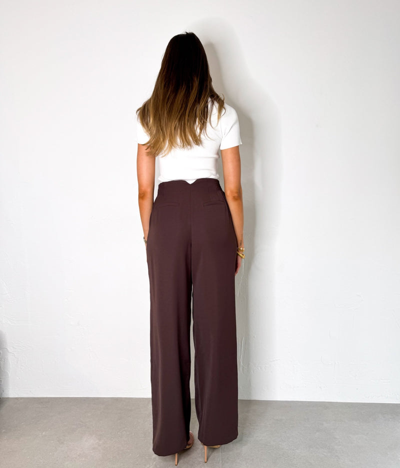 Aideline Pants in Espresso