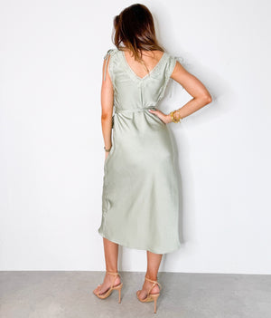 Lety Dress in Sage