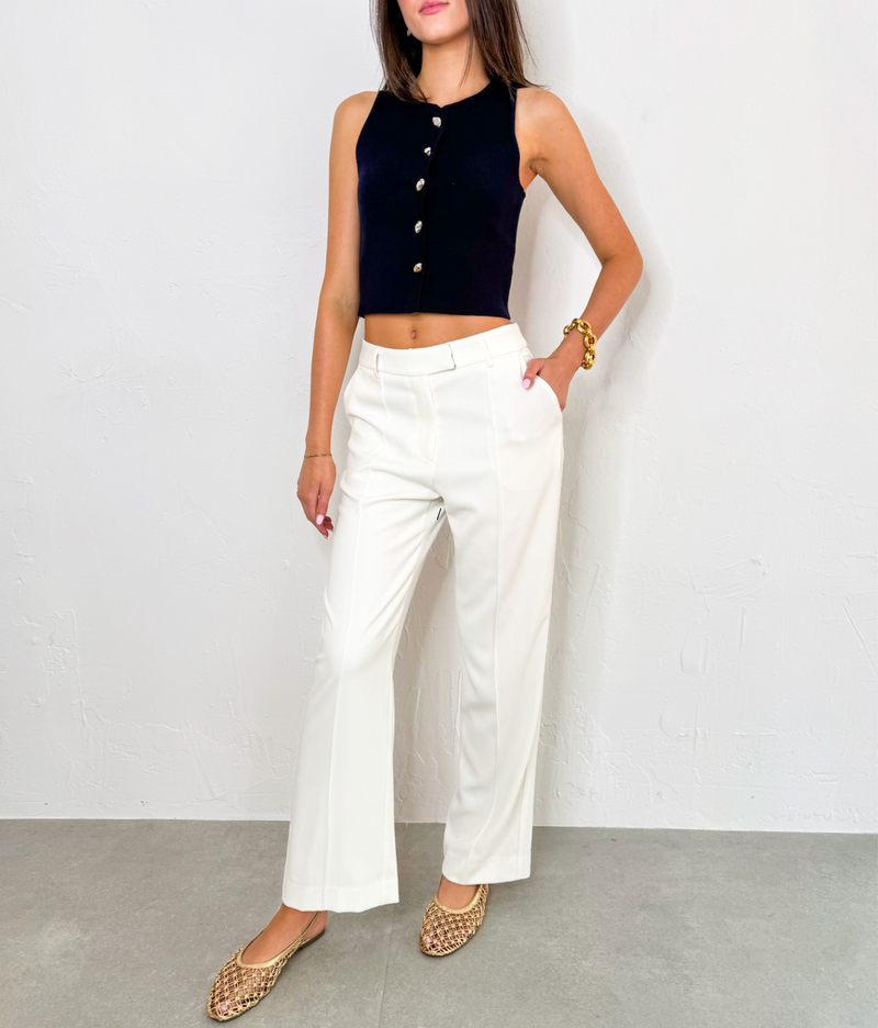 Venetia Bottoms in White