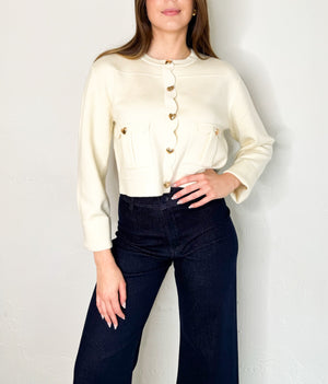 Lana Jacket in Cream