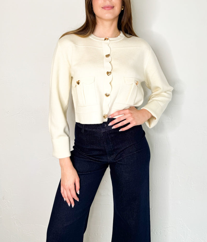 Lana Jacket in Cream