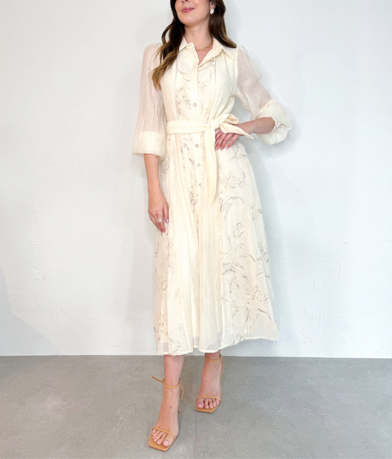 Wendy Dress in Cream