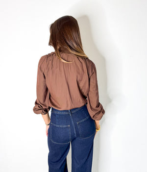 Elsie Top in Cocoa