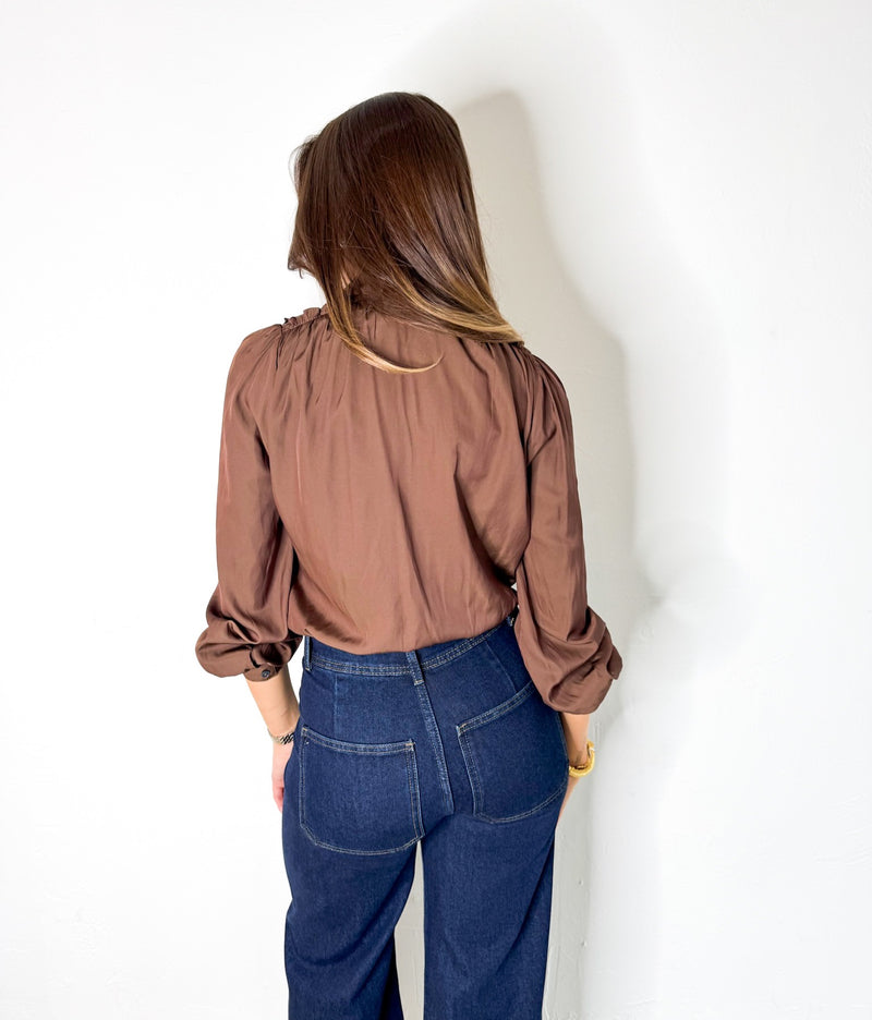 Elsie Top in Cocoa
