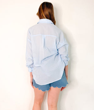 Celeste Top in Sky Blue