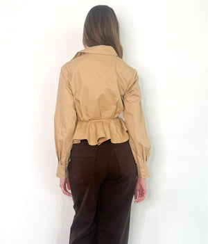 Alessia Top in Tan