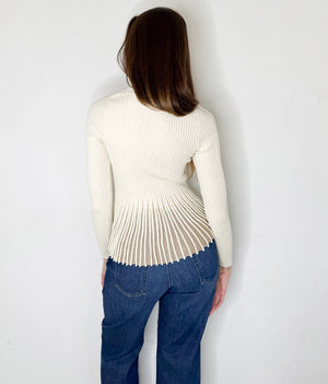 Kourtney Top in Ivory