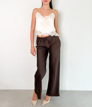 Skylar Pants in Coffee Bean
