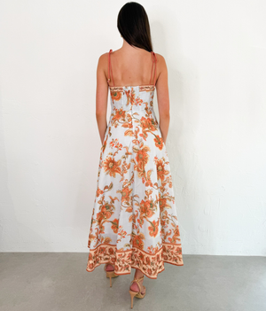 Delina Dress in Cream