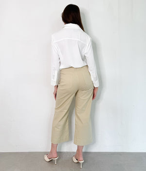 Crystal Pants in Bone