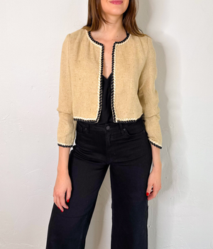 Ava Jacket in Beige