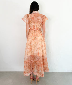 Tayla Dress in Apricot