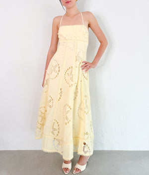 Cora Dress in Yellow