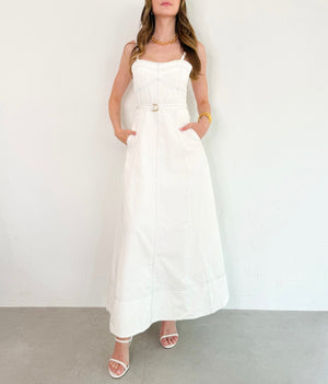 Lila Dress in White