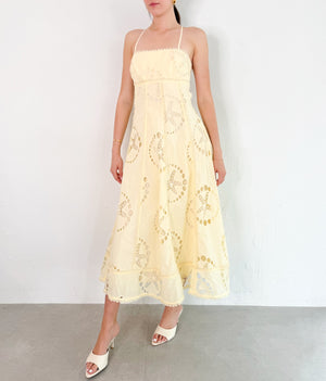 Cora Dress in Yellow