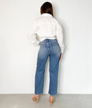 Paris Jeans in Rhinestones