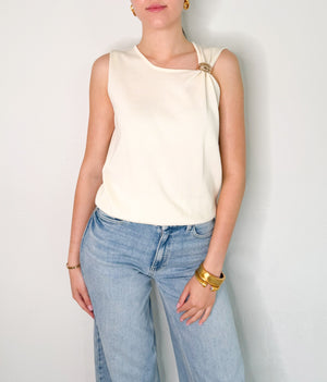 Emily Top in Cream