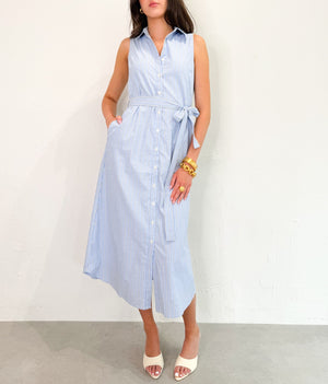 Natalia Dress in Sky White