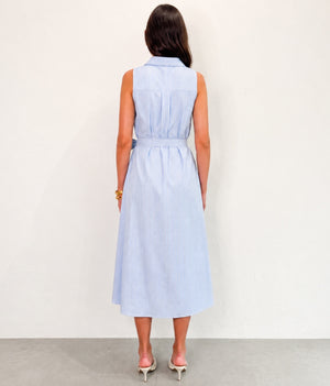 Natalia Dress in Sky White