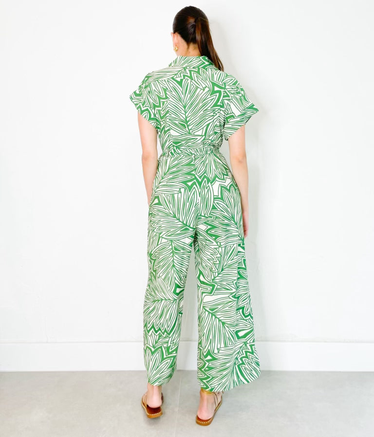 Lucy Jumpsuit in Green