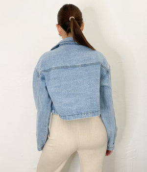 Leana Jacket in Denim
