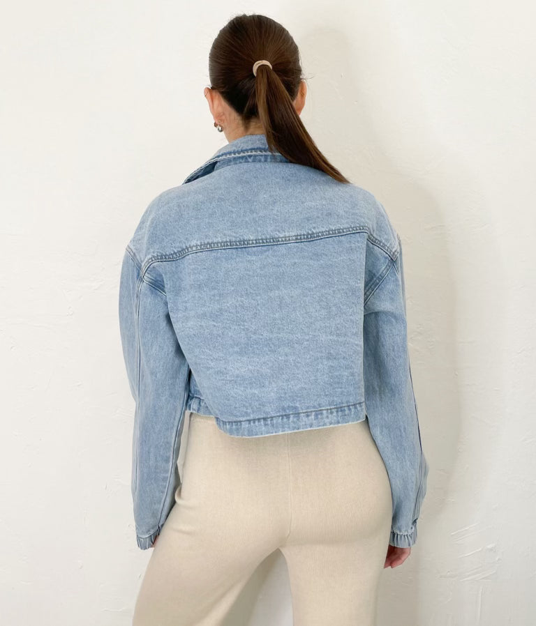 Leana Jacket in Denim