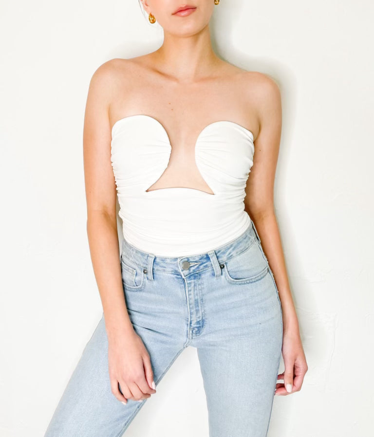 Norma Top in Off White