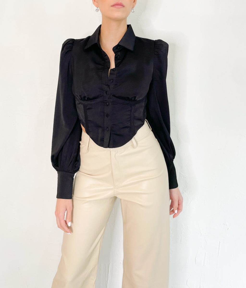 Cloe Top in Black