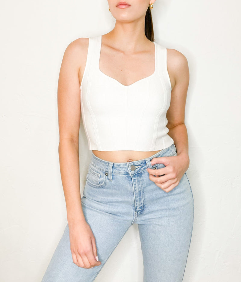 Maila Top in White