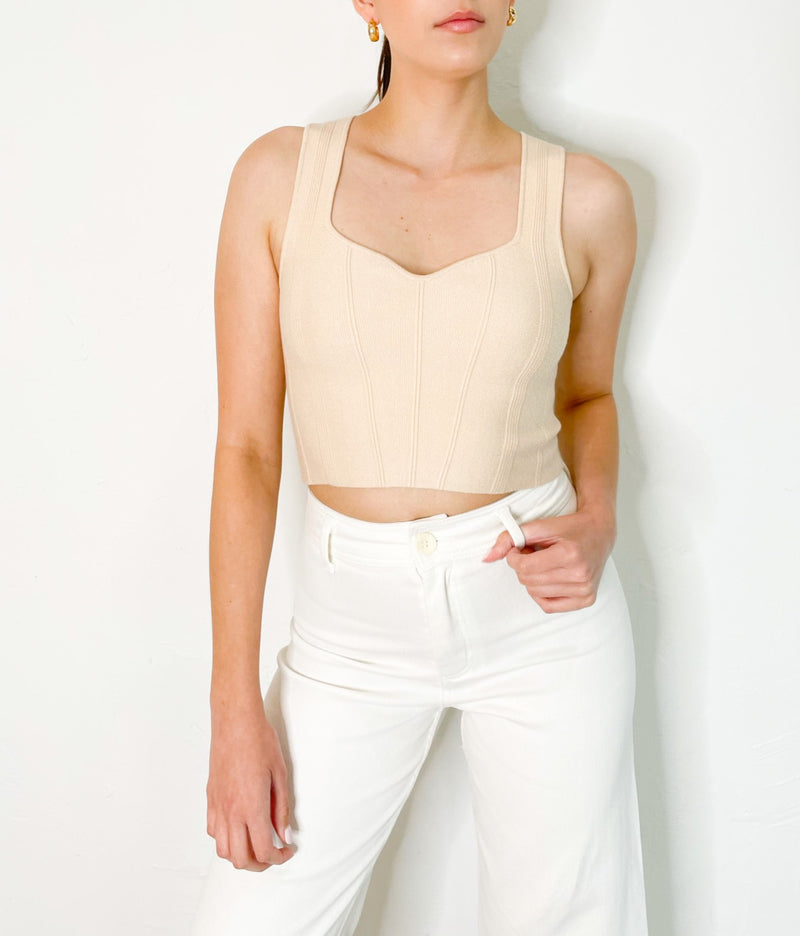 Maila Top in Cream