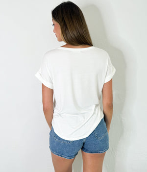 Stella Top in Ivory