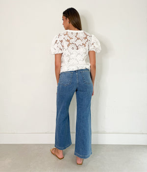 Lana Jeans in Medium Denim