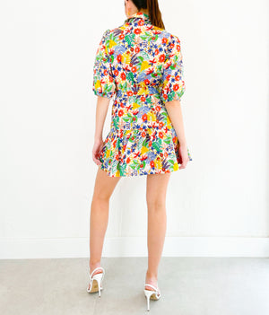 Gemma Dress in Multi Floral