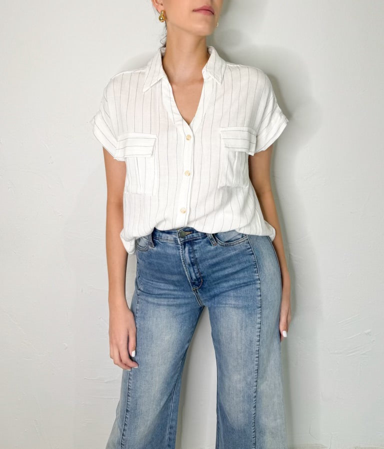 Kai Top in Off White