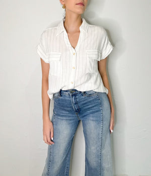 Kai Top in Off White