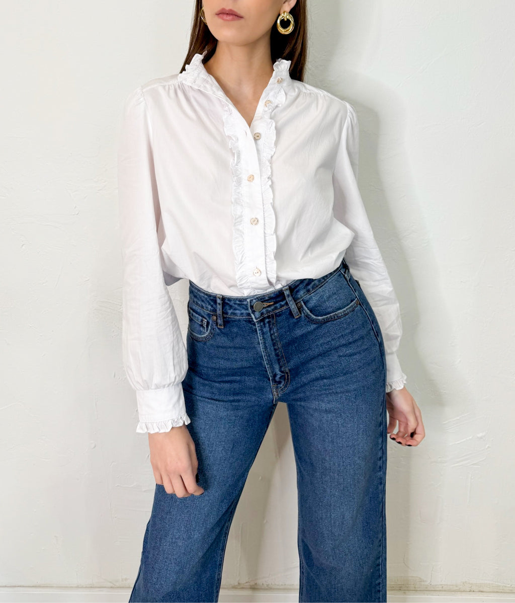 Emery Top in Off White