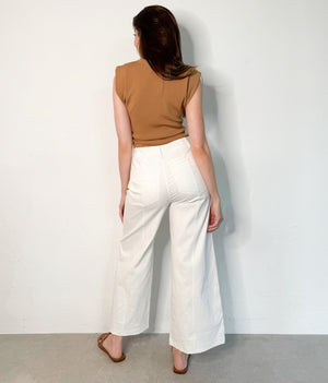 Adeline Pants in Ivory